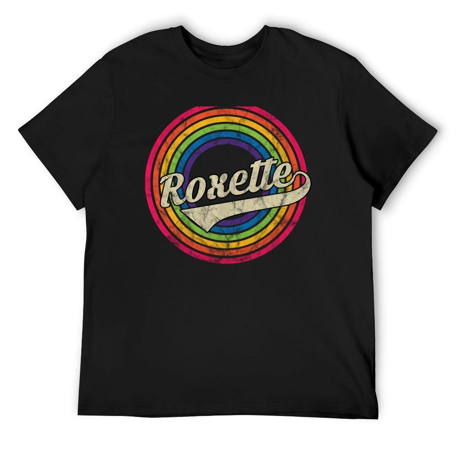 

Roxette T-Shirt new edition graphic tee shirt men tshirt 4XL