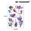 Fluorescent Butterfly Face Tattoo Sticker Nightclub Bar Sticker Flower Arm Waterproof Eco-Friendly Tattoo Sticker