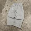 Streetwear Y2k Double Waist Jogging Poker Pants Embroidered Loose Piece Sweatpants Men's and Women's Gothic Hip Hop Casual Pants