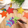 Seajan 108 Pcs Star Cutouts for Bulletin Board Chalkboard Paper Star Cutouts Decor Assorted Colors Star Accent for DIY Craft Projects Rustic Party