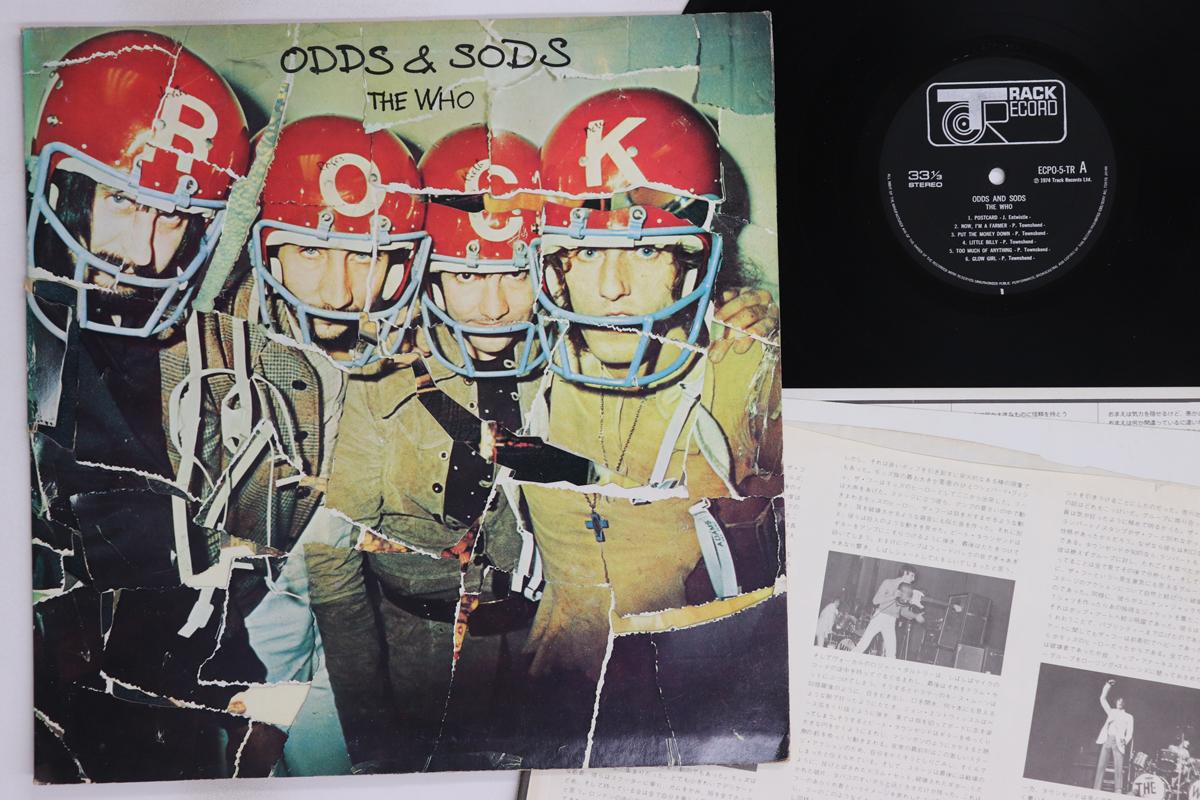 

LP Record WHO - Odds & Sods ECPO5TR TRACK 1974 Japan Rock Used
