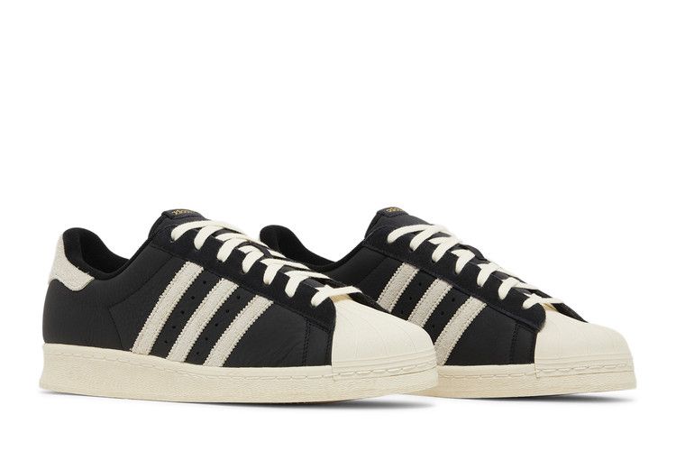 adidas Superstar 82 Core Black Cream White Men's Sneakers