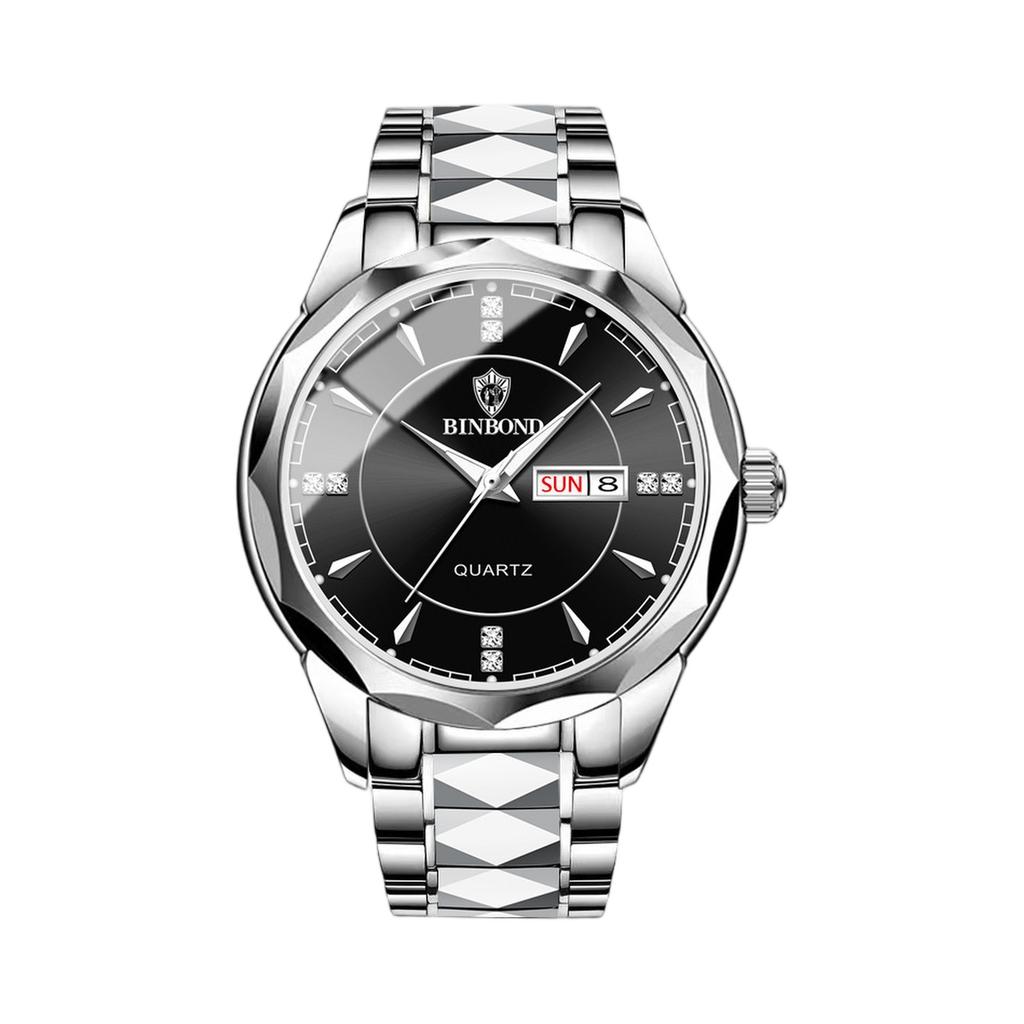 Men's Waterproof Luminous Running Alarm Clock Watch