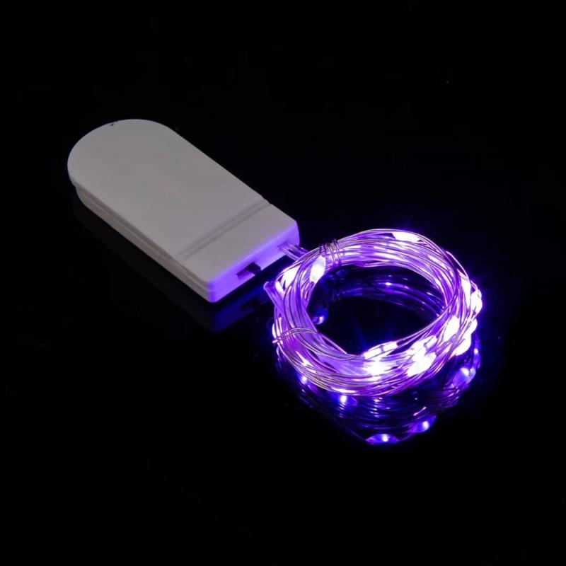 5M Copper Wire Led String Lights Holiday Fairy Lights Garland Christmas Tree Decor Wedding Party Diy