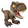 Mattel Jurassic World Messenger Mission! Baby T-Rex Figure for Kids, Moving Dinosaur Toy, Large, Approximately 20.5cm Long, Ages 4 and Up, Brown, JCW0