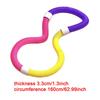 Fitness Hoop for Core Strength Training Indoor Outdoor PVC Equipment Kids