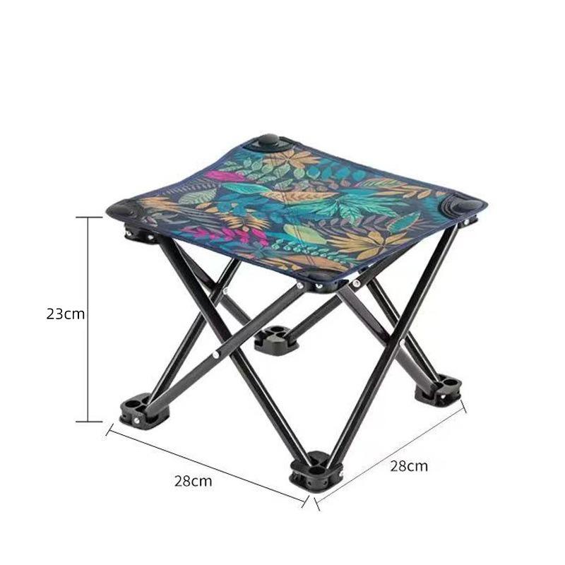Outdoor camping folding chair portable train high-speed rail no seat art sketching fishing lightweight folding stool