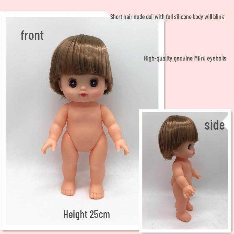 Milu Doll Outfit & Accessories Set: Naked Body, Costume, Tent, Stroller, Dining Chair, Pretend House, Girl Toy