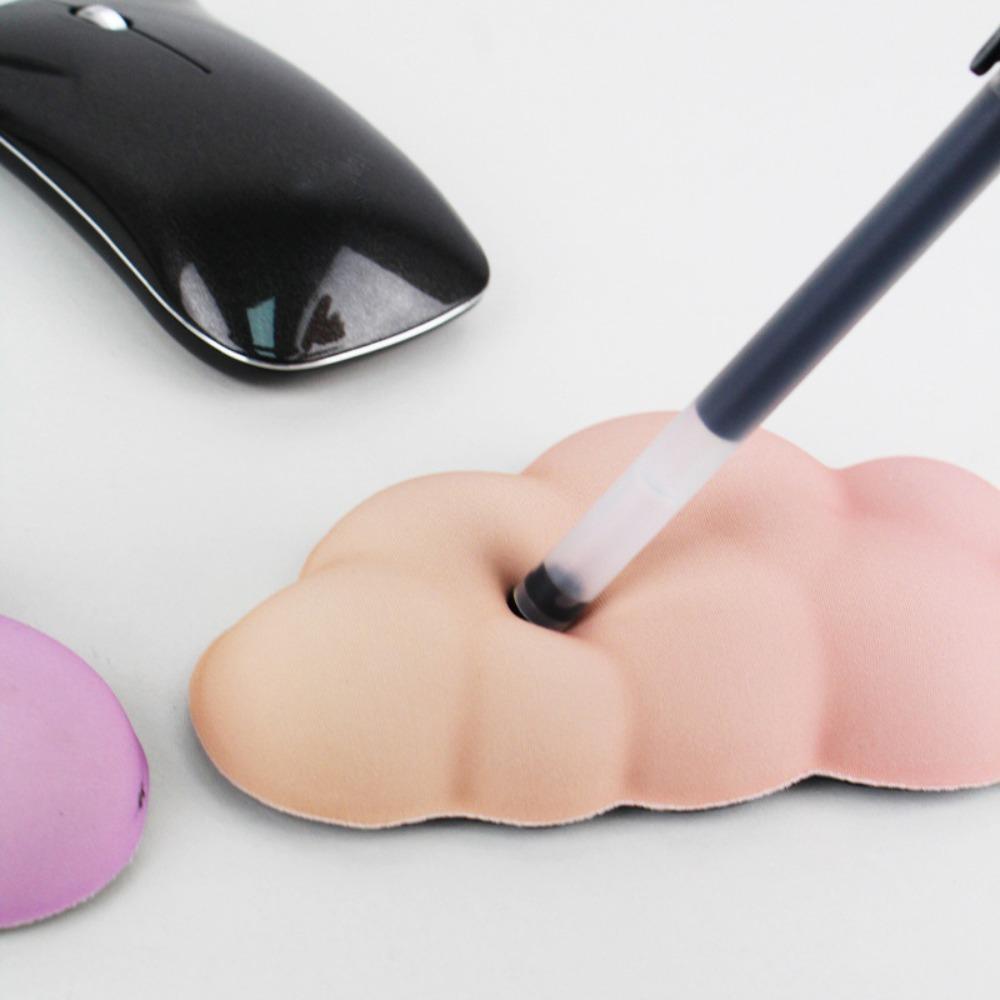 Carpal Pad Cloud Gradient Mouse Pad Keyboard Mousepad Cloud Shape Wrist Rest Pad   Computer