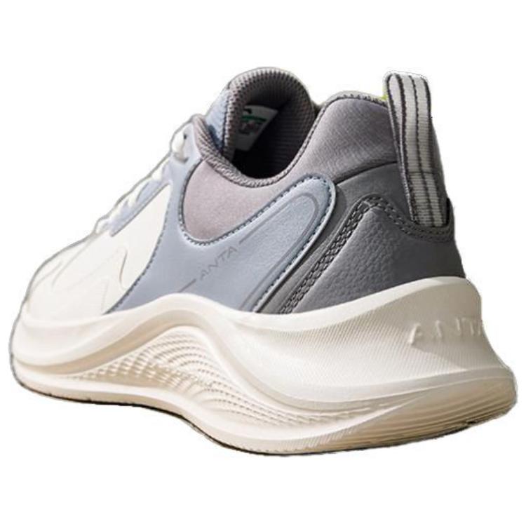 Anta Comfortable Breathable Low-Top Casual Running Shoes Men sneaker White Blue 912435518-4