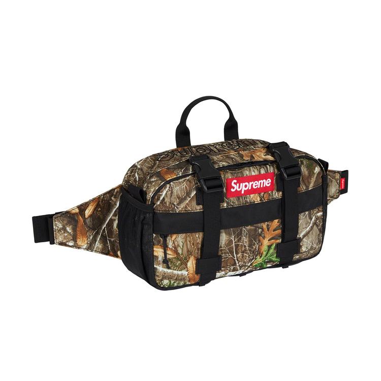 

New Supreme Nylon Crossbody Bag, Sling Bag, Fanny Pack Regular Unisex Brown SUP-FW19-108 33.0*8.1*19.1CM