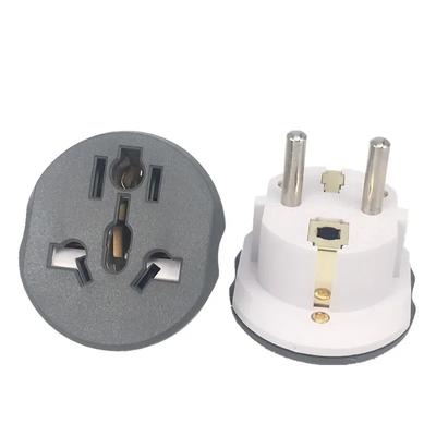 Royaume-Uni États-Unis Australie Vers UE Prise de courant alternatif Fiche Adaptateur de chargeur de voyage Convertisseur 250V 10A Adaptateur de voyage universel UE Convertisseur européen