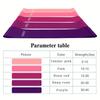 5pcs/set Portable Resistance Band Set, Elastic Bands For Yoga Gym Pilates Weight Training & Sports