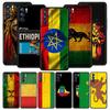 Ethiopia Flag Phone Case For Oppo Reno8 Reno7 Reno6 Pro A54 5G Find X6 X5 A53 A52 A9 A15 A95 A17 A16 A76 A74 A57 A31 Cover