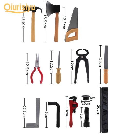 14-teiliges Reparaturwerkzeug, sicher, Mini-Größe, Kunststoff-Simulation, technische Reparaturwerkzeuge für zu Hause