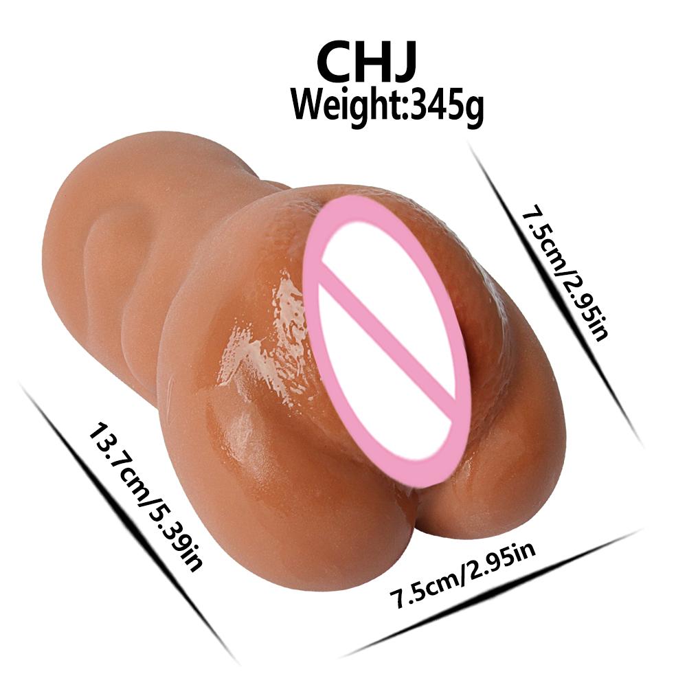 Realistic Silicone Pocket Pussy for Men Anal Vagina Masturbator Adult Sex Toy for Sex Machine Jerkmate
