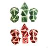 7 Die Polyhedral D8 D10 D12 D20 & RPG MTG