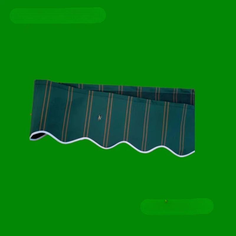 Retractable Awning Patio Replacement Fabric Window Valance Manual Exterior Sun Shade Deck Window Cover Sunshade Canopy Curtain