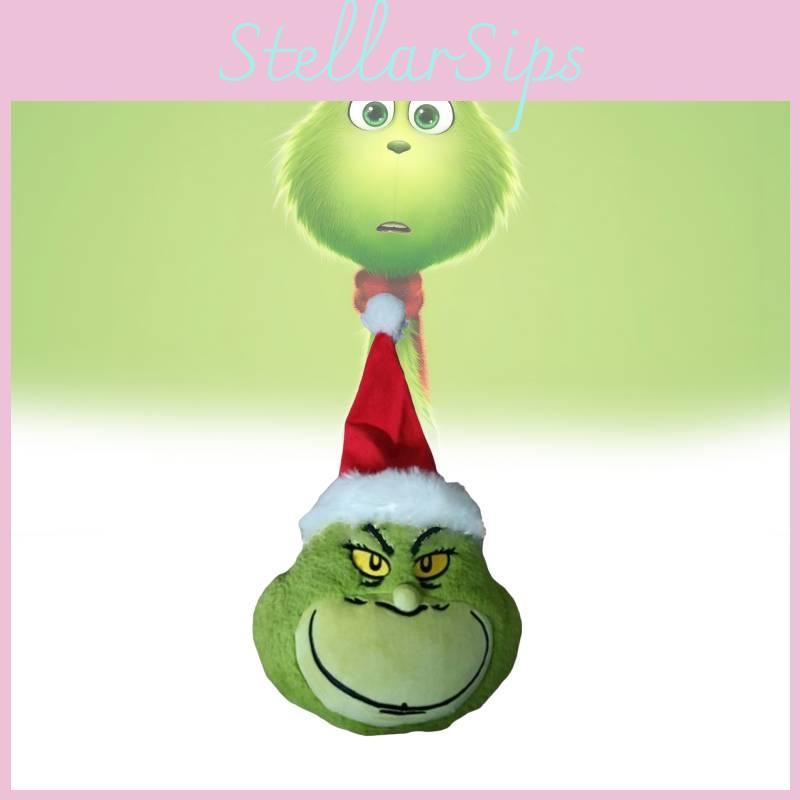 Adorable Grinch Plush Toy Doll With Ultra Soft Short Plush For Christmas Decor