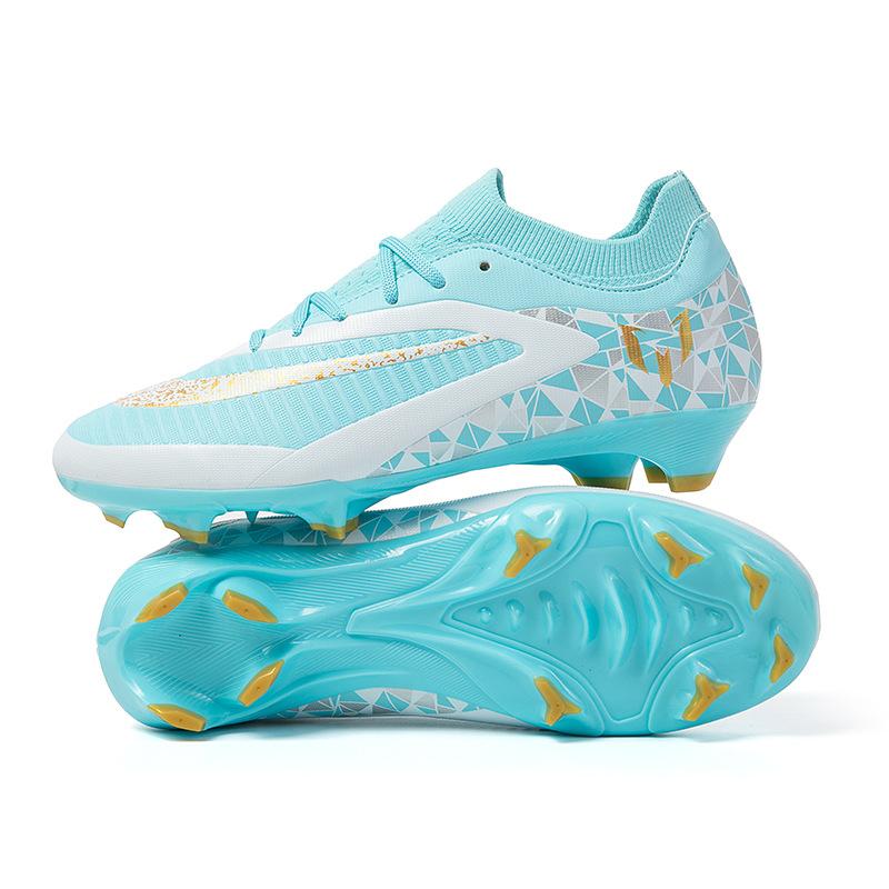 New Children'S Football Shoes Non-Slip And Wear-Resistant Spikes Competition Training Shoes Youth Student Sports Football Shoes