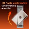 Ventilatore ad Aria Calda Risparmio Energetico Portatile da Scrivania Adatto per Casa e Ufficio Riscaldatore Elettrico Portatile Invernale