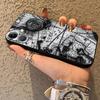 Retro Map Table Case for Apple iPhone 17 Pro Max XR XS MAX Air 11 14 16 15 Pro 7 8 12 13 Funda Phone Cover