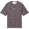 Simple Cotton Knit Short Sleeve Crew Neck T-Shirt Men Tops Burgundy K1S1521000-34S0A66-V0011