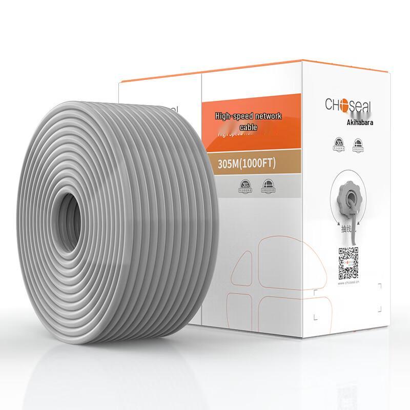 

CHOSEAL CAT6A LSZH Unshielded Ethernet Cable 305m