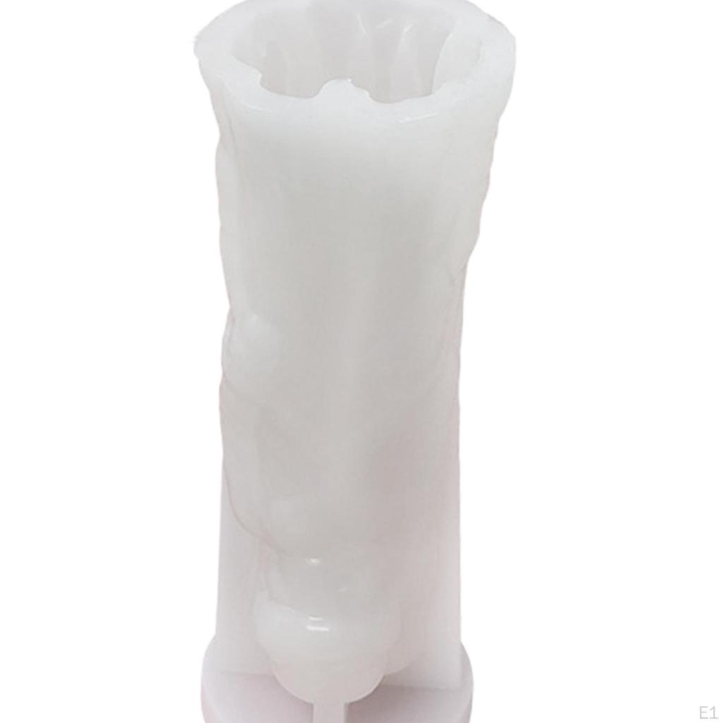 3D Candle Model Halloween Silicone Handmade Arts Crafts Sculpture Resin Casting Soaps
