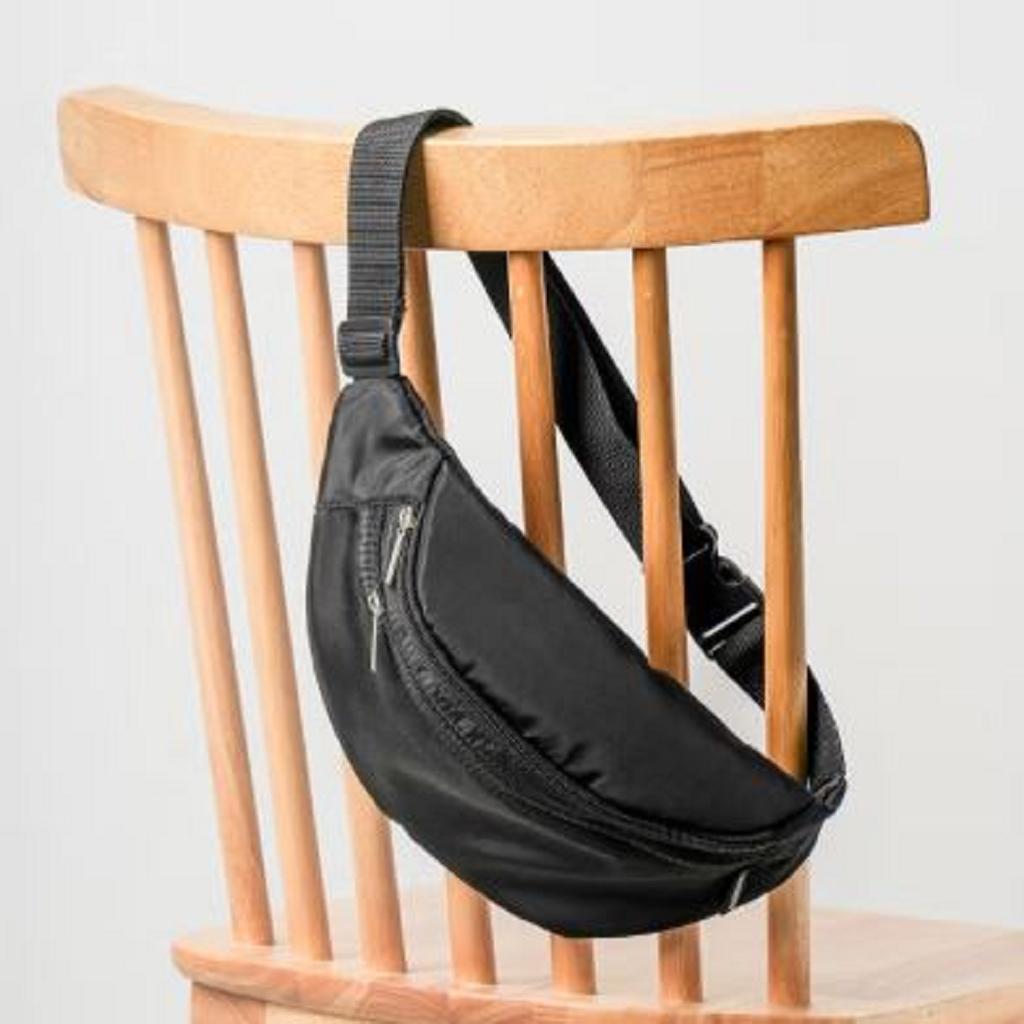 Daiso Çapraz Askılı & Bel Çantası - Siyah