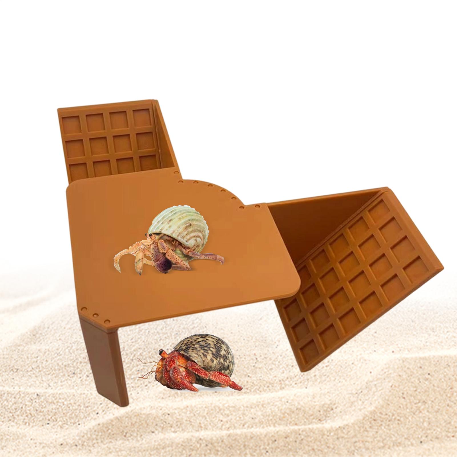 Hermit Crab Underground Tunnel Cave Pressure-Resistant Reptile Hideaway Hermit Crab Underground Habitat And Climbing Toy CN