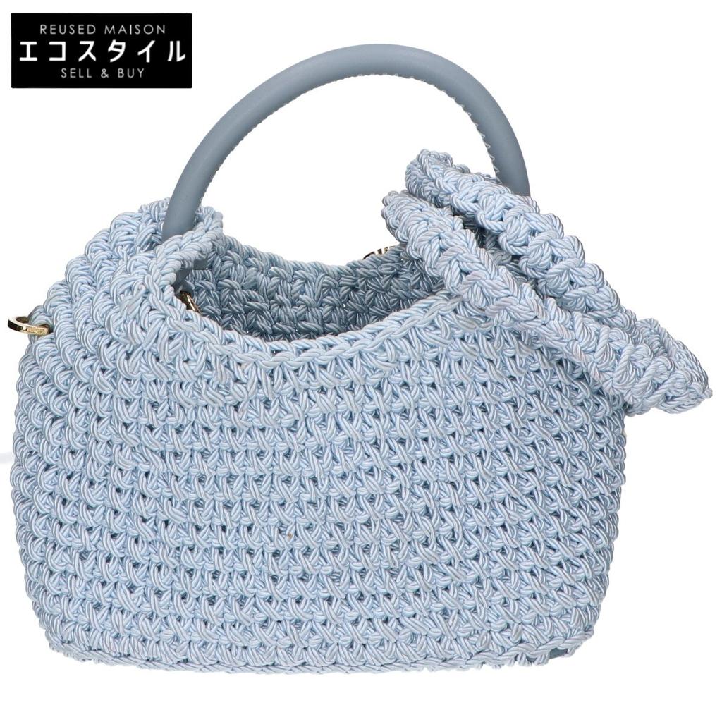 Elleme Clochette 2WAY Handbag Light blueUsed