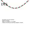 Holiday Celebration Supplies 78.8 Inch Christmas Pom Garland, Red Green White 20/30 Pompom Xmas Party Wall Decor Balls Garland Ornaments for