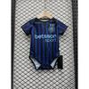 Light Panel Short-sleeved Bb Suit Real Madrid Atletico Miami Football Uniform Crawling Harbin Jersey Baby Onepiece
