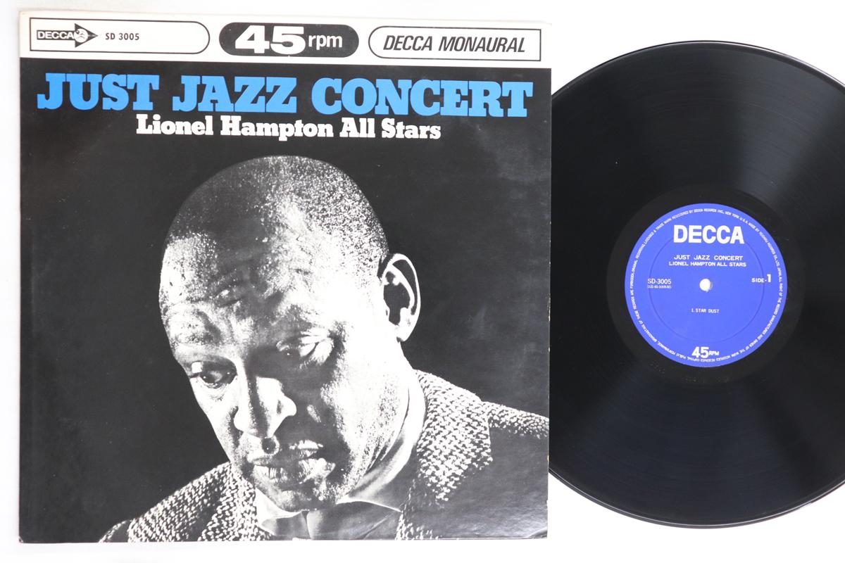 

LP Record LIONEL HAMPTON Just Jazz Concert SD3005 DECCA Japan Jazz Used