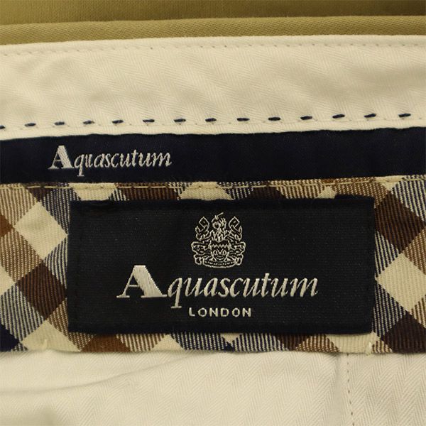 Aquascutum Tapered pants 79 beige Men's Used