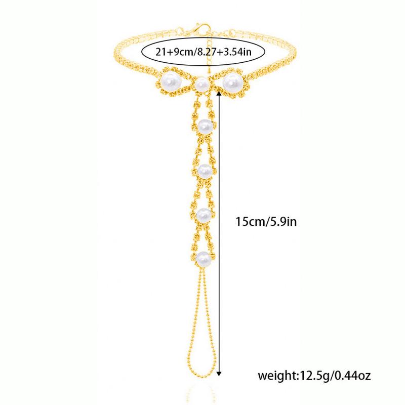 Bohemian Rhinestone Summer Beach Anklet Jewelry