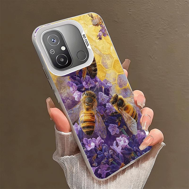 Bee Keeping Honey Cute Shockproof Phone Case for Xiaomi Poco X7 X6 X5 X3 Pro F7 Ultra M8 Redmi 15C 15 14C 13C 12C 10C 13 12 10