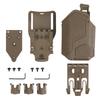 Quick Release Flashlight Holster Universal X300 Drop Leg Platform Pistol Holster QLS Adapter