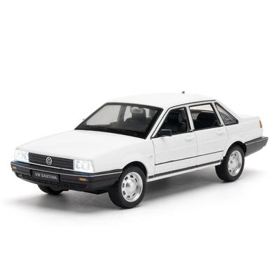 1/24 Scale Santana Alloy Diecasts & Toy Vehicles Toy Car Model Sound and Light Collection Kids Toy Gift