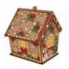 Four-sided DIY Pearl Art Kit Rhinestone 3D House Ornament  Holiday Gift