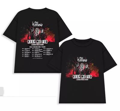 The Warning Band Keep Me Fed World Tour 2025 Unisex All Size DO639 Unisex T-Shirt