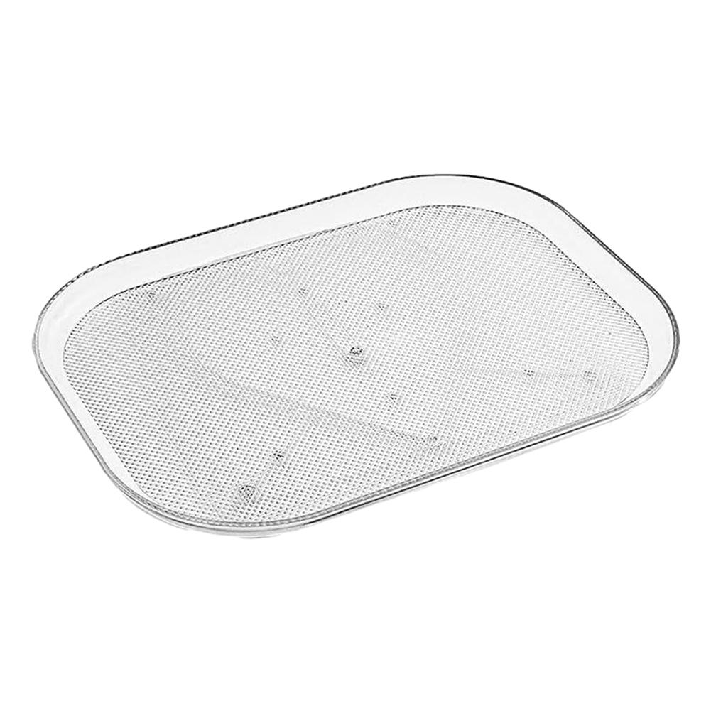 

Органайзер для холодильника, вращающийся на 360 градусов, прямоугольная стойка для хранения на кухне, поворотная стойка для холодильника, прозрачный лоток для хранения