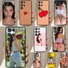 Lana Rhoades Case For Samsung Galaxy S23 S21 S22 Ultra S8 S9 S10 Note 10 Plus Note 20 Ultra S20 FE Cover
