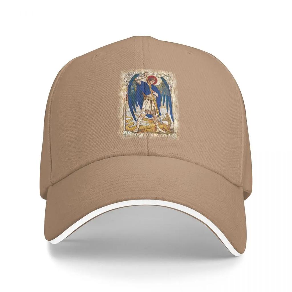 St MIchael the Archangel Angel Saint Baseball Cap Uv Protection Solar Hat Hat Luxury Brand Dropshipping New Hat Women Caps Unisexs