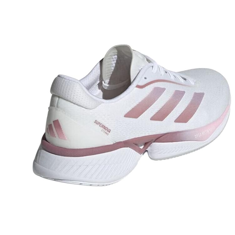 Adidas Supernova Eterno Comfortable Versatile Non-Slip Durable Low-Top Casual Running Shoes Unisex Sneakers White Pink IH0447