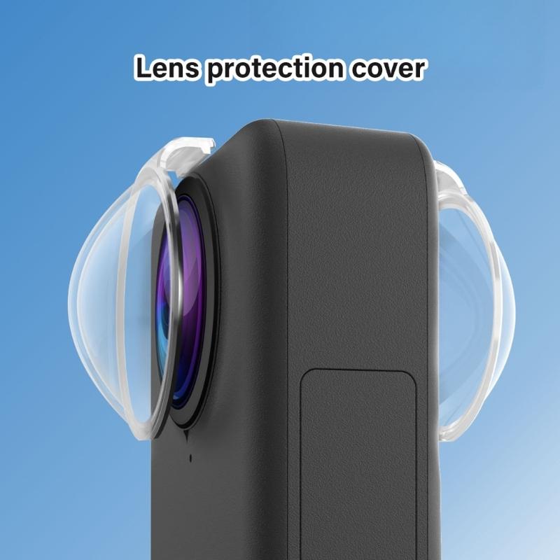 Quick Release Lens Protector For OSMO360 Cameras Shockproof Design AntiFog Clear Claritys PC Materials Lens Cover