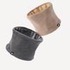 3Pcs/Set Winter Hat Scarf Gloves Set Striped Print Thickened Velvet