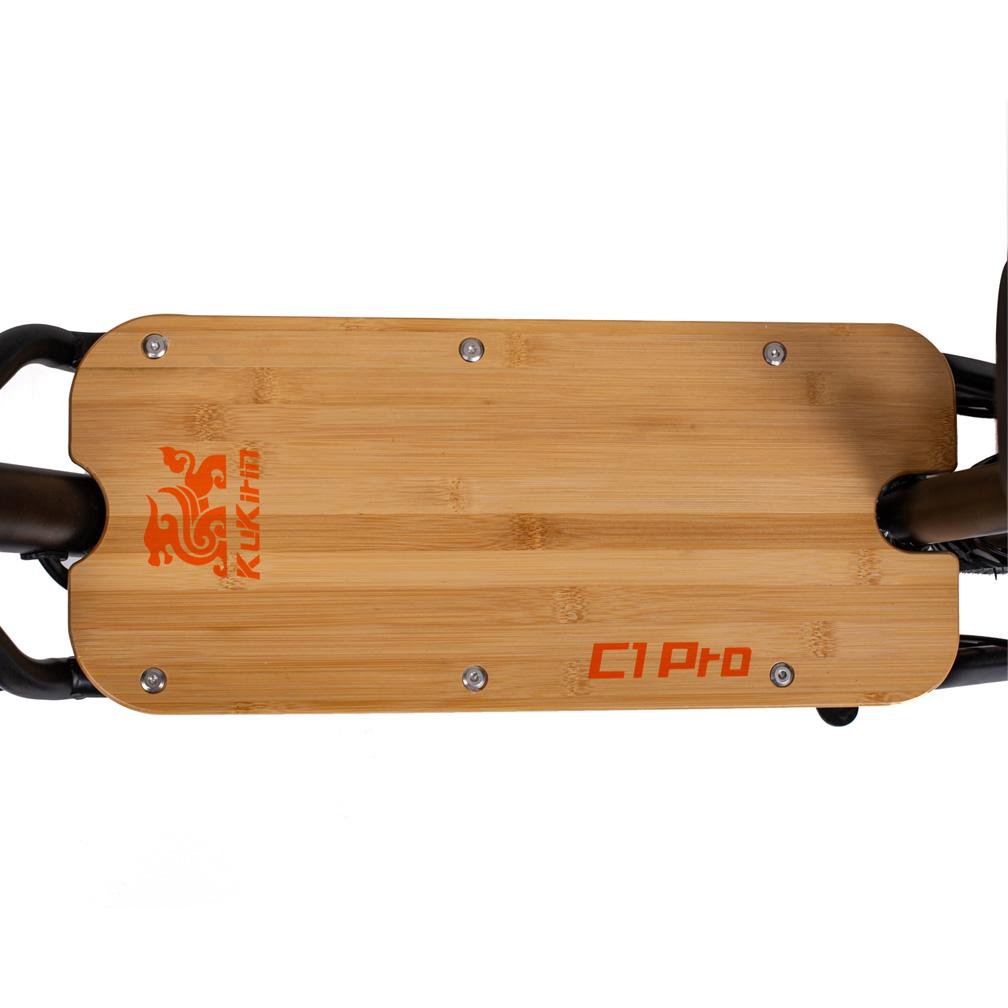 KuKirin C1 Pro Long Range E-Scooter 48V 26Ah High Capacity Battery, 500W Motor, Dual Dual Brakes, 14" Big Wheels Trekking E-Scooter