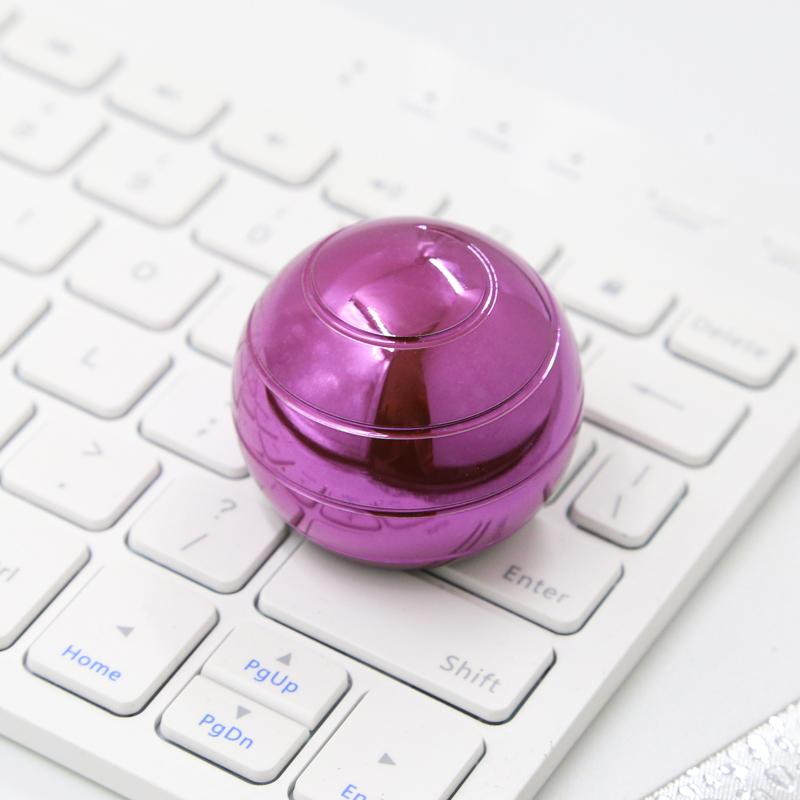 Desktop Spinning Metal Top Spherical Gyroscope Fidget Spinner Office Stress Relief Toys Fidget Toys For Adult Gift